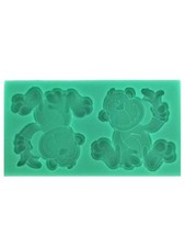 STAMPO IN SILICONE SCIMMIETTE