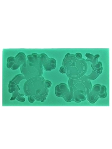 Stampo silicone scimmiette - stampo,