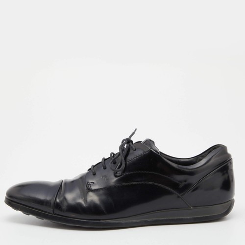 Derby stringato pelle nera - stringato, in