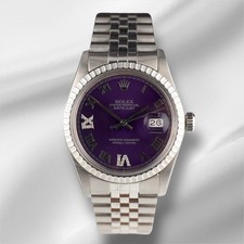 Rolex 36mm Datejust Acciaio