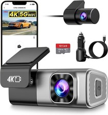Dash Cam Auto 4K Anteriore e