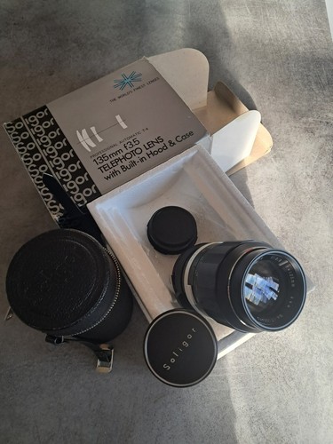 Objectif soligor 135mm - soligor,