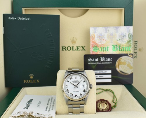 Rolex oro bianco e - mm,