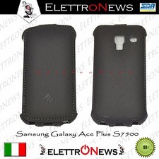 Custodia Cover Samsung Galaxy Ace Plus S7500 flip verticale 