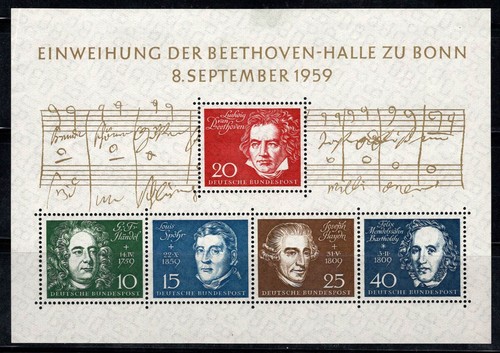 Germania bund 1959 - germania, mi.
