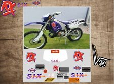 Aprilia RX 125 SIX DAY adesivi/adhesives/grafiche/stickers/decals