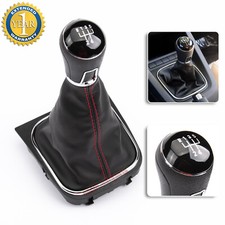 Pomello Leva del Cambio per VW Golf 5 V 6 VI Jetta Scirocco 5 Marce con Cuffia