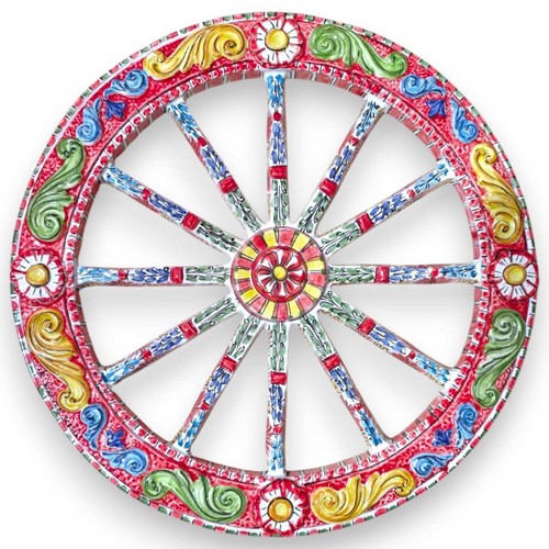 Ruota carretto siciliano - ruota, di