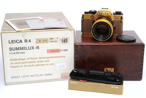 Leica edition gold con - r4,