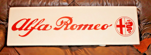 Insegna concessionaria alfa - insegna,