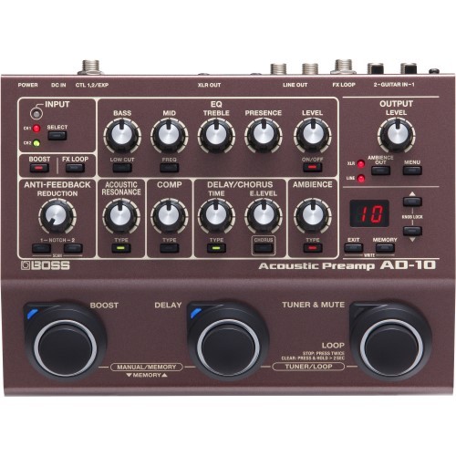 Boss acoustic preamp - ad-10, |