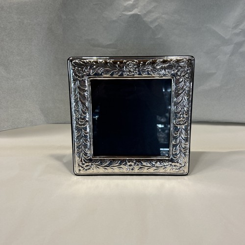 Cornice quadrata argento - cornice,