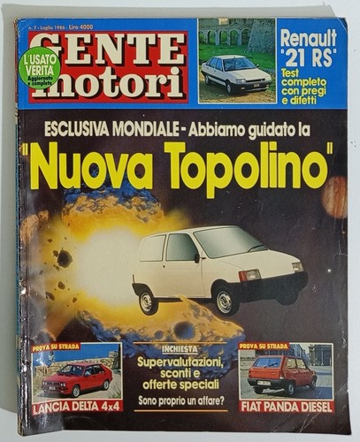 I104102 gente motori 1986 - gente,