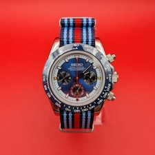 Blue Dial & Blue/White Bezel | Martini Colorway | Seiko VK63 Movement