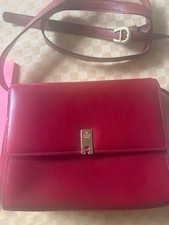 borsa donna rossa Aigner usata