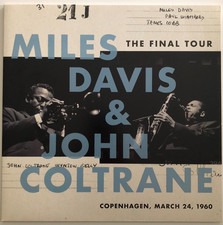Miles Davis & John Coltrane – The Final Tour: Copenhagen, March 24, 1960 LP