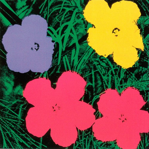 Andy warhol flowers - "flowers", 1985