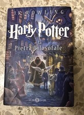 libro HARRY POTTER E La Pietra Filosofale  j k rowling Ed Salani