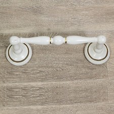 PORTA ASCIUGAMANI DA PARETE BAGNO ANTICO IN LEGNO VECCHIO PORTA SALVIETTE shabby
