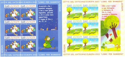 2010 foglietti europa libri - 2010,