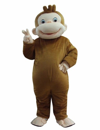 Mascotte george curioso - mascotte,
