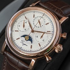 Orologio Uomo Sugess MoonPhase