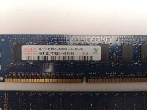 Hynix 1gb 1rx8 pc3 10600e - 1rx8, pc3-10600e