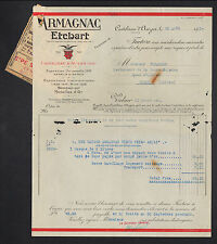 CASTELNAU-d'AUZAN (32) ARMAGNAC / ALCOOL "ETCHART" en 1931