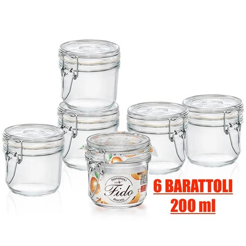 Vasi vetro barattoli fido - 6,