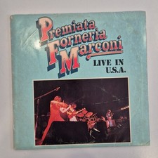 LP Premiata Forneria Marconi P.F.M. Live In USA DZSLN 55676 musica Italiana