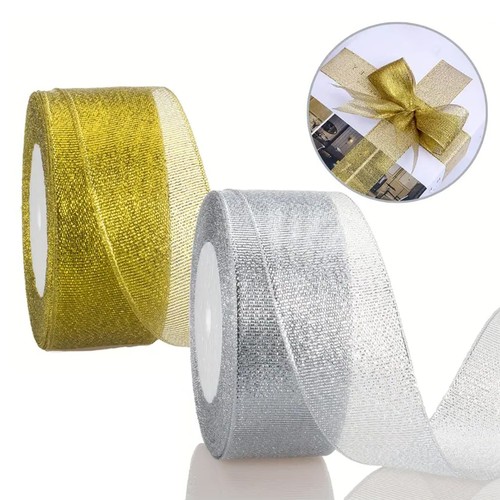 Nastro metallico oro argento - metallico, oro/argento