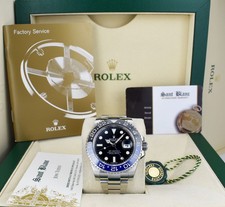 Rolex 40 mm acciaio inox GMT