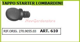 Tappo starter lombardini per - starter,