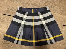 Gonna Burberry bambina blu