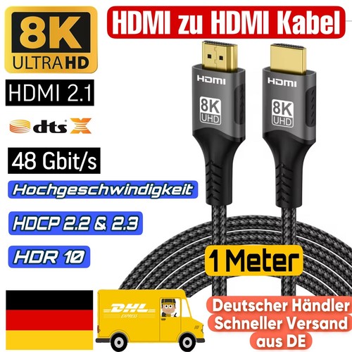 Cavo hdmi 1 48gbps - 8k,