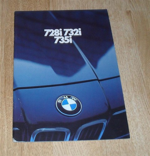 Brochure bmw serie e23 728i - brochure, 7