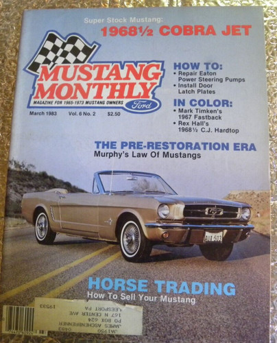 Mustang monthly magazine - mustang,