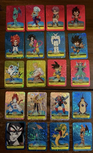 Lotto dragon ball - ball, gt