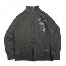 Felpa donna nera vintage Y2K