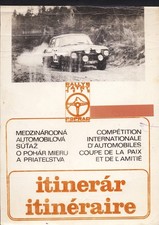 Rally Tatry 1975 - Road Book /