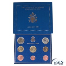 VATICANO Euro KMS serie monete