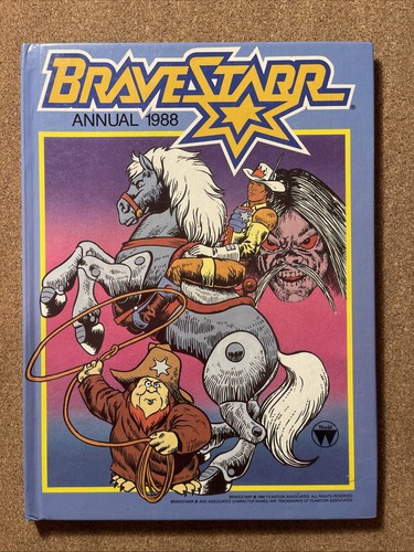Bravestarr annual 1988 - bravestarr,