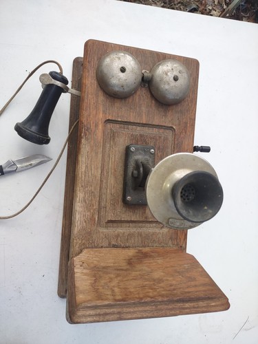 Antico telefono parete 1913 - da,