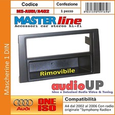 MASCHERINA AUTORADIO 1 DIN