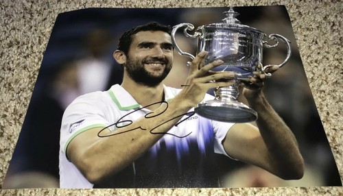 Marin cilic signed 8x10 - signed,