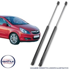 KIT MOLLE A GAS PISTONCINI COFANO BAULE POSTERIORE OPEL CORSA D 5 PORTE COPPIA