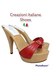 Zoccoli clogs mules shoes artigianali made in italy 