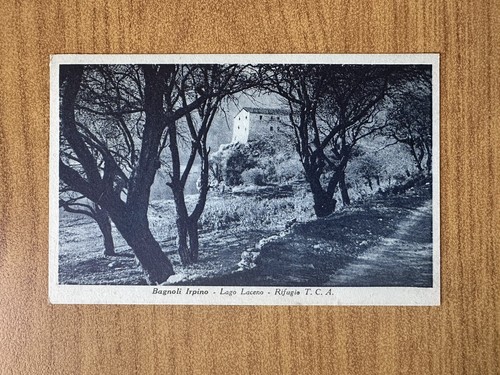 Cartolina bagnoli irpino lago - irpino,