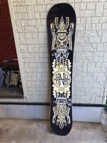 Snowboard asimmetrico gnu - snowboard,