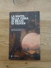 LA MAPPA DELLA TERRA DI MEZZO DI TOLKIEN BOMPIANI 2002 3^ EDIZIONE